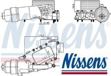Nissens 91385 Ölkühler für