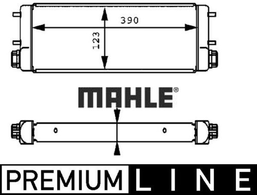 Mahle clc169001p ölkühler - mahle,